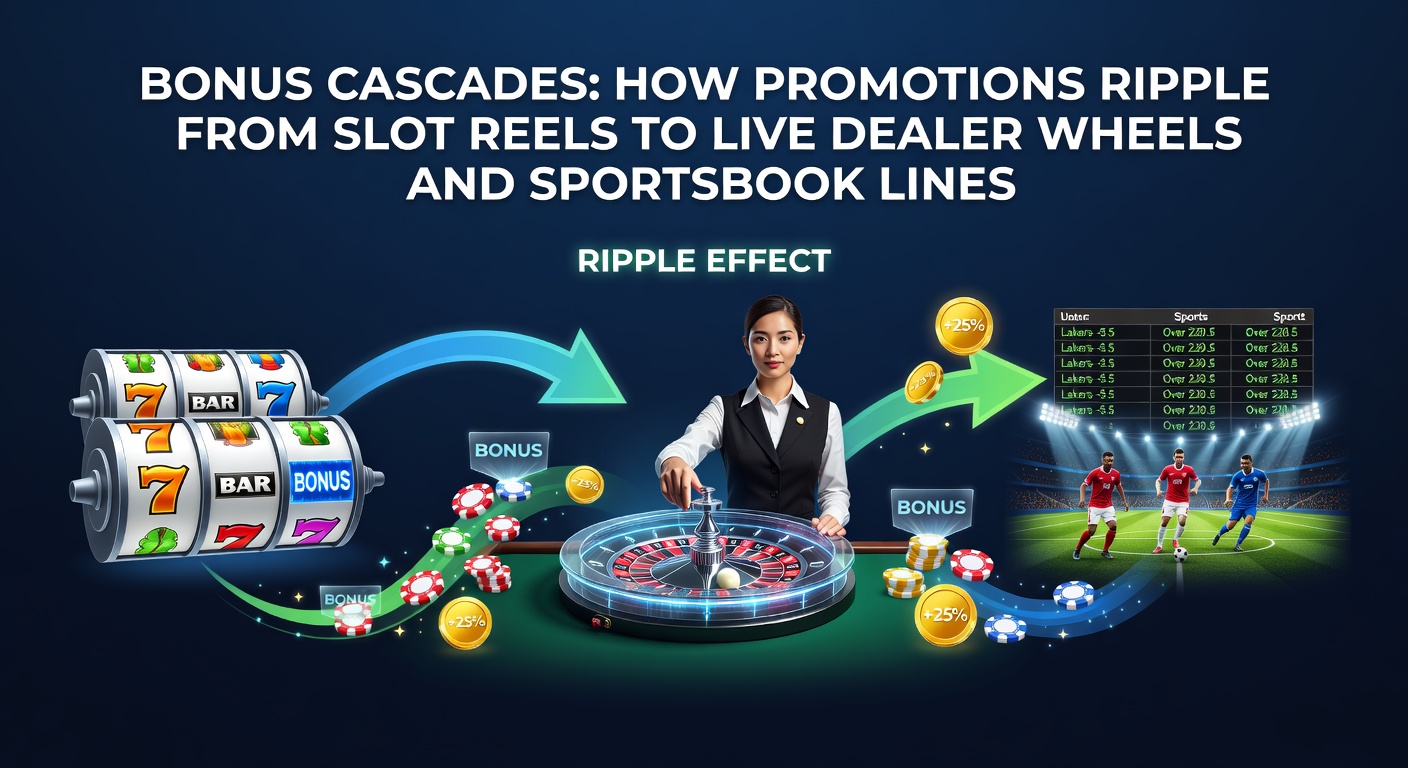 Live dealer spinning a roulette wheel with overlaid sportsbook lines showing live odds on a basketball game, illustrating bonus flow